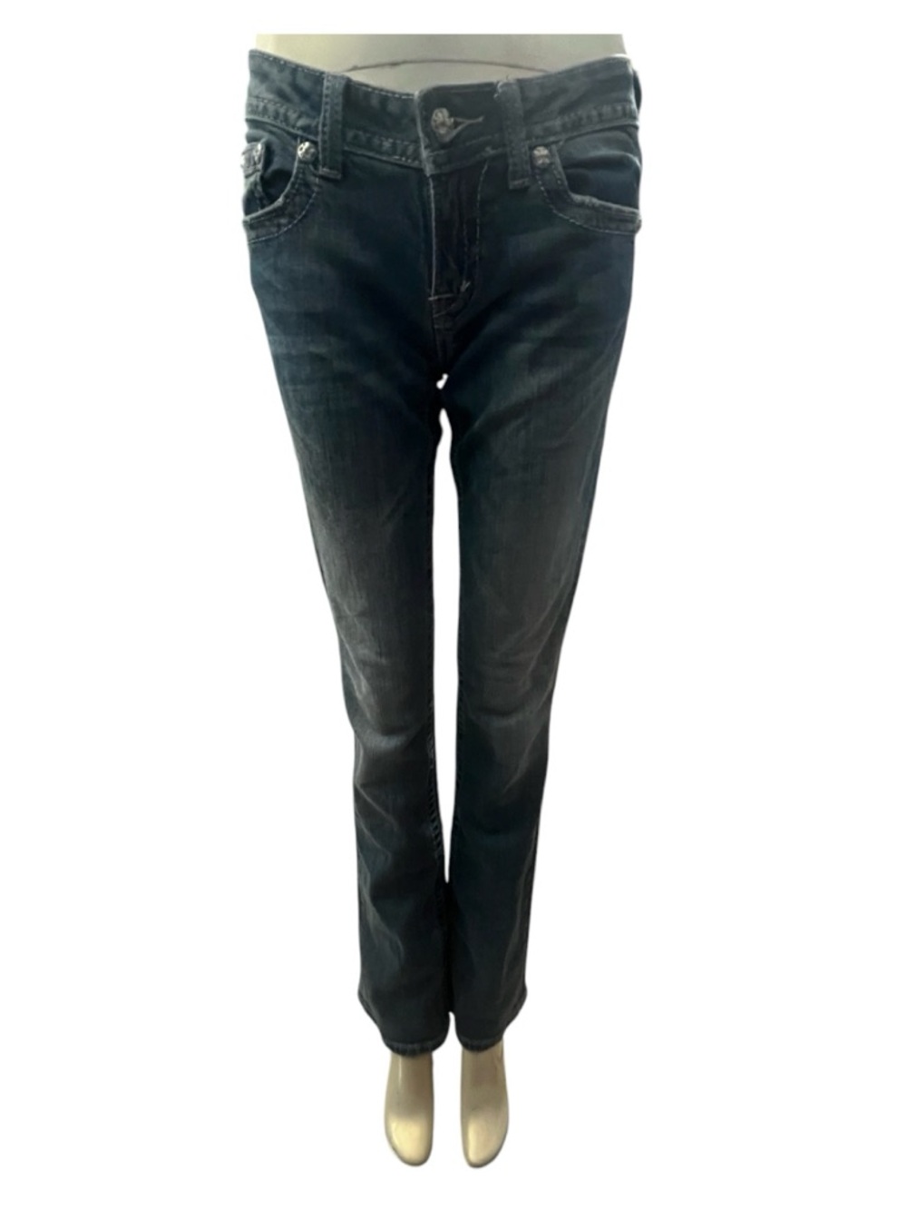 Miss Me Boot Cut Jeans Inseam 34